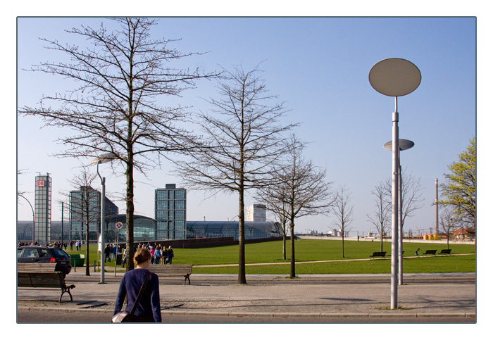 der neue Haupt-Bahnhof von Berlin