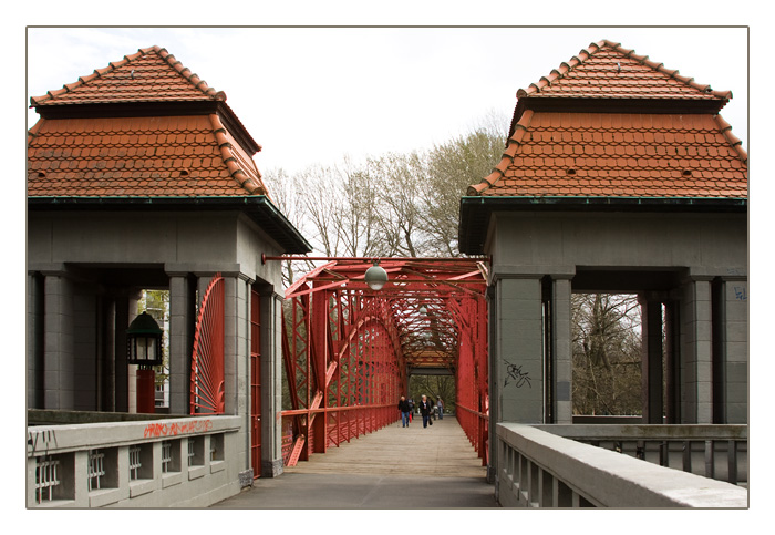 Sechser Br&uuml;cke, Tegeler Hafen, Berlin