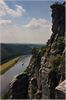 Blick von der Bastei auf die Elbe