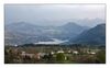 der Stausee Monteynard bei Treffort im Frühling, nähe Grenoble