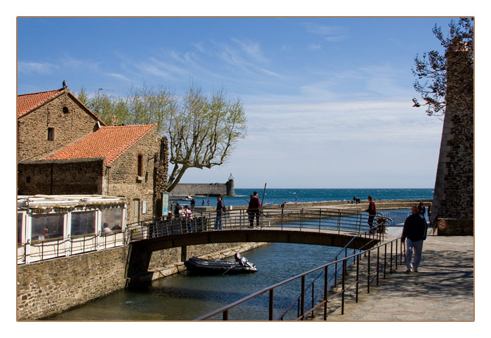 Br&uuml;cke in Collioure