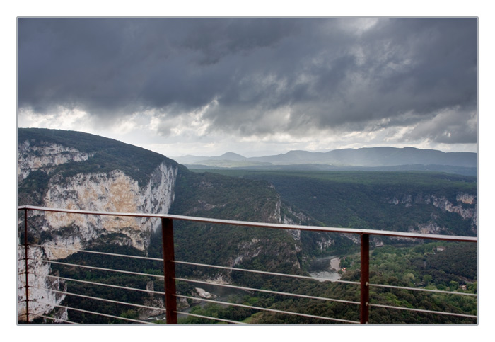 Aussichtspunkt, Gorges de l’Ard&egrave;che