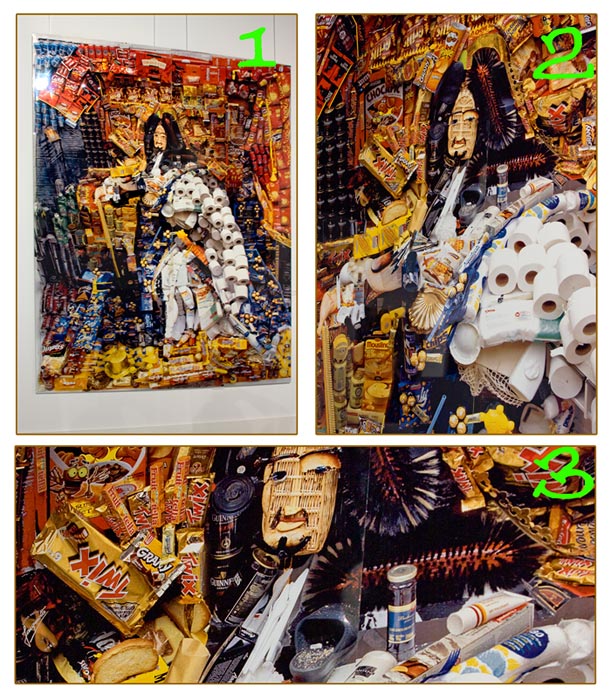 Anamorphose von Bernard Pras, Palais id&eacute;al du Ferdinand Cheval