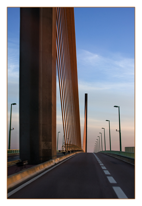 Schrägseilbrücke über die Seine, Pont de Brotonne