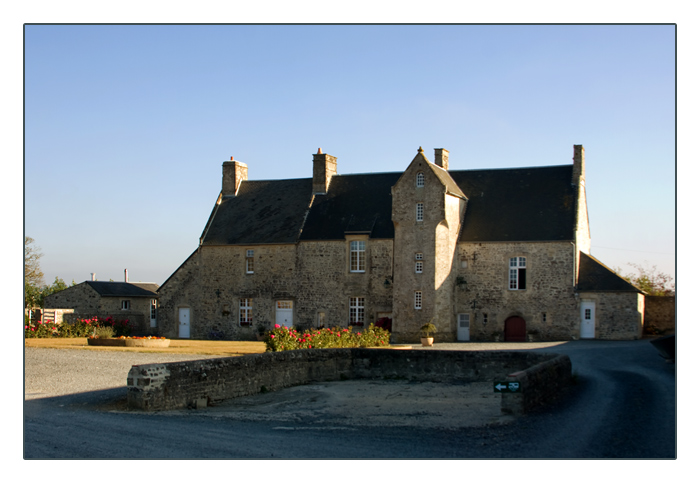 typischer Bauernhof, Englesqueville la Percée