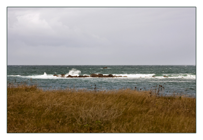 am Strand, Plage de Sainte-Marguerite, Landéda