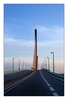 Schrägseilbrücke über die Seine, Pont de Brotonne, Seine-Maritime, Haute-Normandie