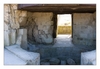 Innenraum eines Bunkers, Gedenkstätte Pointe du Hoc, Calvados, Normandie