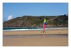 Strandsegeln, Le Rozel, Halbinsel Cotentin, Manche, Normandie
