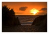 Sonnenuntergang, Le Rozel, Halbinsel Cotentin, Manche, Normandie