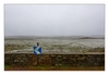 Ebbe und Nebel am Quai de Pempoul, Saint-Pol-de-Léon, Finistère, Bretagne