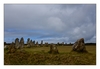 Steinreihen von Lagatjar, Menhire, Camaret-sur-Mer, Halbinsel Crozon, Finistère, Bretagne
