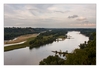 die Loire bei Champtoceaux am Abend, Maine-et-Loire, Pays de la Loire