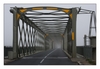Stahlbau-Brücke (Pont) de Montsoreau sur la Loire, Pays de la Loire, Maine-et-Loire