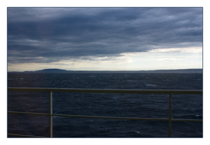 Abfahrt mit der F&auml;hre in Lopar Richtung Insel Krk, Kroatien
