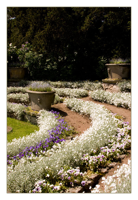 Blumenbeete am Floratempel, Wörlitzer Park