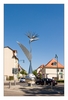 Die Neustrelitzer Strelitzie mit Blick i. die Seestraße