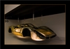 Porsche Carrera 6 mit den bekannten Flügeltüren, Kunststoff-Karosserie