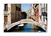 Kanal mit Br&uuml;ckchen in Venedig