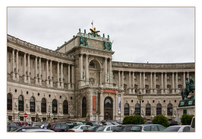 Neue Hofburg am Wiener Heldenplatz