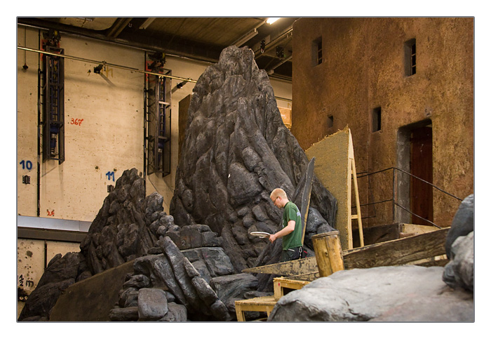 Requisiten der Opernauff&uuml;hrung "Carmen", Staatsoper Wien