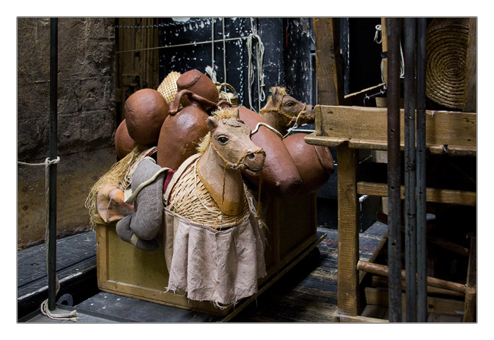 Requisiten der Opernauff&uuml;hrung "Carmen", Staatsoper Wien