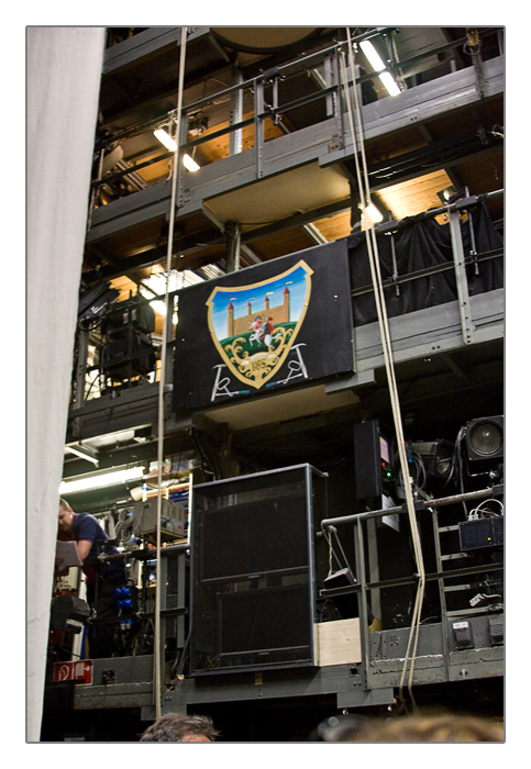 back stage, Staatsoper Wien