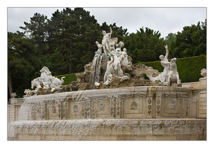 Neptunbrunnen, Schloss Sch&ouml;nbrunn, Wien