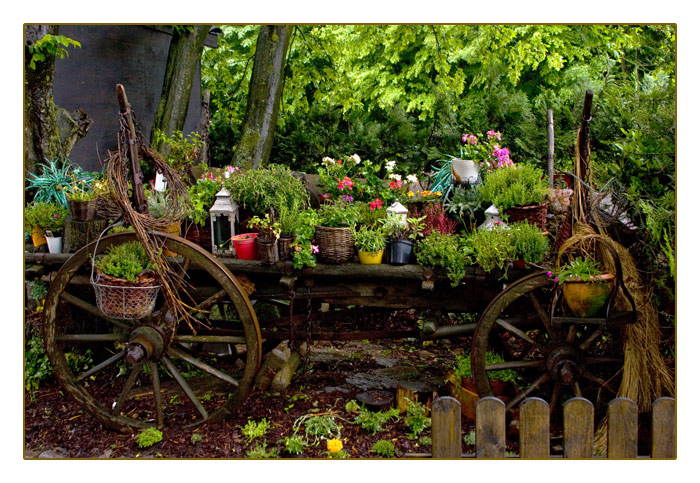 Gartendeko Josefinenh&uuml;tte 