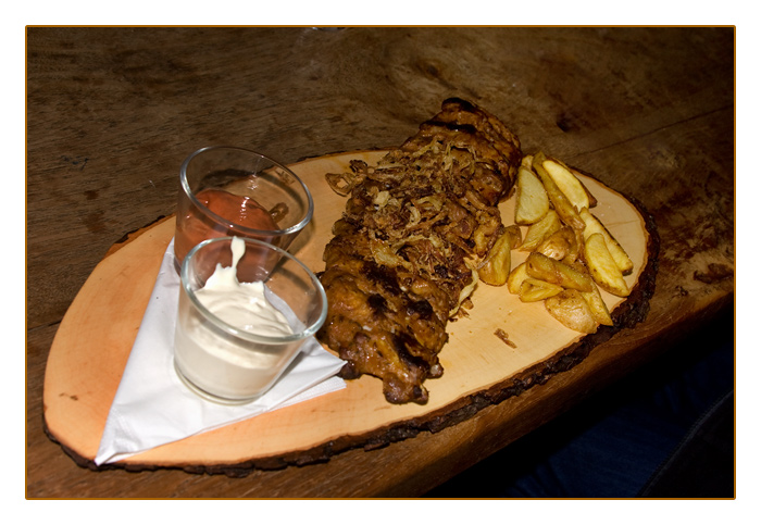 Spareribs (Sch&auml;lrippchen), Josefinenh&uuml;tte, Wien 