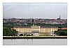 Blick von der Gloriette auf das Schloss Sch&ouml;nbrunn, Wien